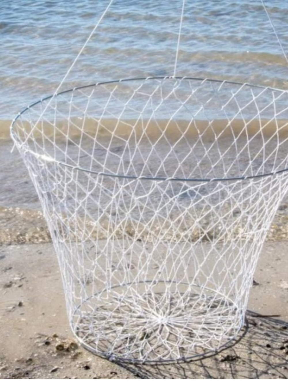 🆕- PACK OF 3 TSUNAMI DOUBLE RING COTTON CRAB 🦀 NETS